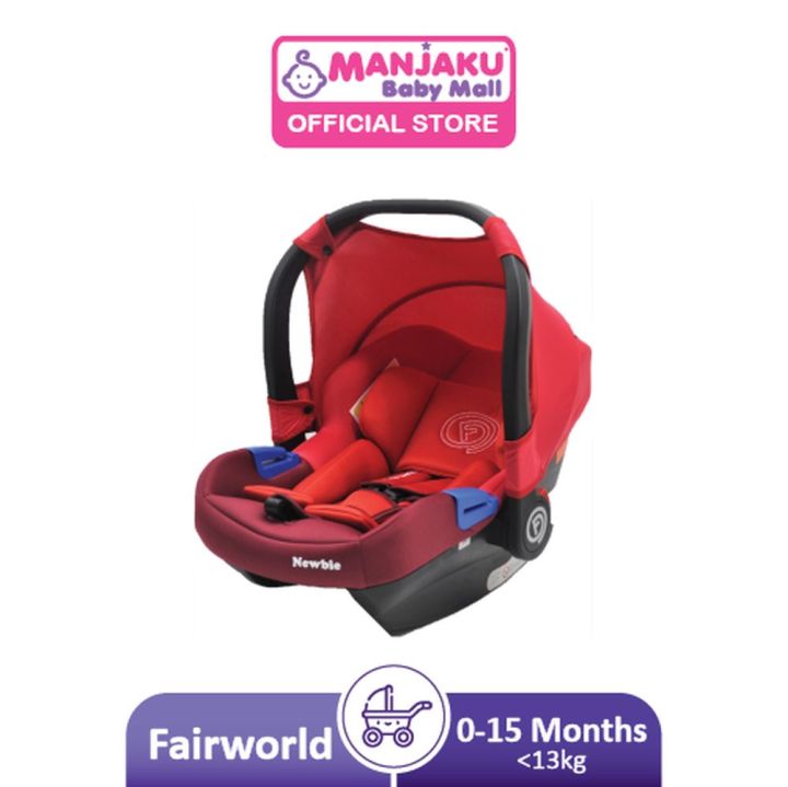 Fairworld Baby Car Seat (Model:BC516-LB/RD) Red Lazada