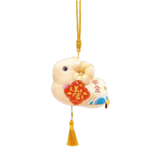 PHANT Zodiac Lamb Goat Doll Pendant Chinese Style Mascot New Year Hanging Decoration Creative Cute Year of the Goat Ornaments Car