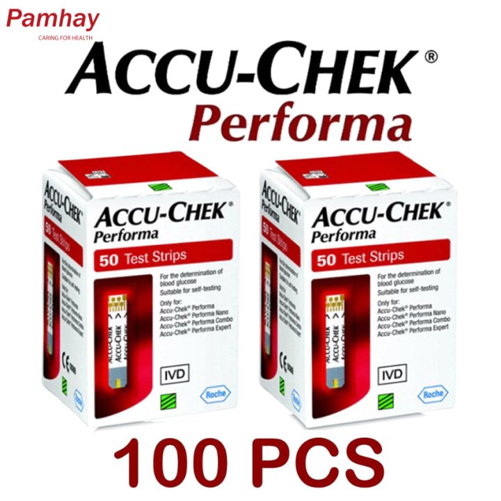 Accu Chek Performa Test Strip 50's / 100's (ExpLatest) Lazada