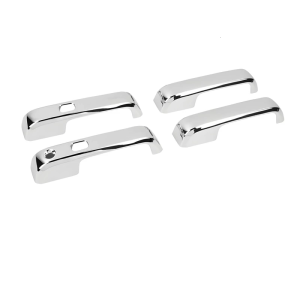 Tall Quality ABS Outside Handle Protectors 4PCS Carbonfiber Fashion Decorative Canopies For 2015 twenty Model Year Trucks