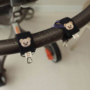 J0018 ตะขอแขวนกระเป๋า สำหรับติดกับรถเข็นเด็ก อเนกประสงค์ สไตล์เกาหลี ลายน่ารัก