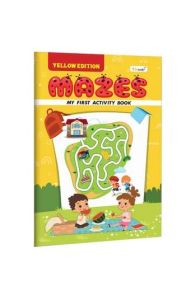 Activity Books/ My First Activity Series Mazes | Pencil Control | Word Search | Spot The Hidden Object Books For Kids Age 3 - 8 Years