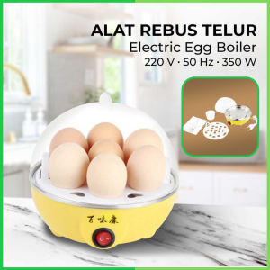 COD Electric Egg Cooker Boiler Alat Rebus Telur 350W -  Alat Rebus Telur Alat Pengukus Telur Elektrik Penanak Telur Alat Kukus Telur Serbaguna