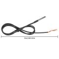 DS18B20 mô-đun Cáp cảm biến nhiệt độ kỹ thuật số thép không gỉ cảm biến nhiệt độ đầu dò nhiệt không thấm nước 3.0V-5.5V. 
