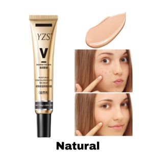 ORI 100% YZS Foundation Full Coverage Concealer Liquid Concealer BB cream Efektif Menutup Sempurna Bekas Jerawat Flek Hitam