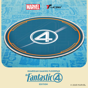 TTRacing Guardian Gaming Floorpad - Fantastic 4 Edition