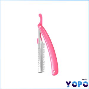 YoPo Eyebrow Trimmer Eyebrow Trimming Blade Folding Hair Remover Non-Slip Grip Easy Control