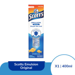 Scotts Vitamin dengan Omega 3 Vitamin A dan D Original 400ml