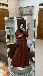 GAMIS TERBARU AZELA DRESS GAMIS CRINKLE PREMIUM GRADE SUPER GAMIS HITS 2023