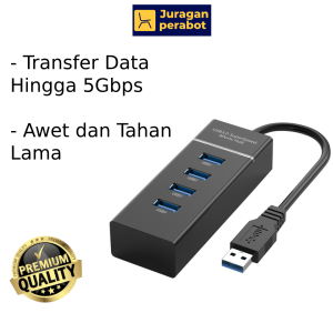 ORIGINAL Usb Hub 4 Port3 .0 LED Super Speed 5Gbps