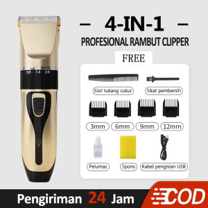 Profesional Rambut Clipper / Gunting Rambut Listrik Clipper / Gunting Rambut Isi Ulang Pemangkas / Men Blending Hair Clipper