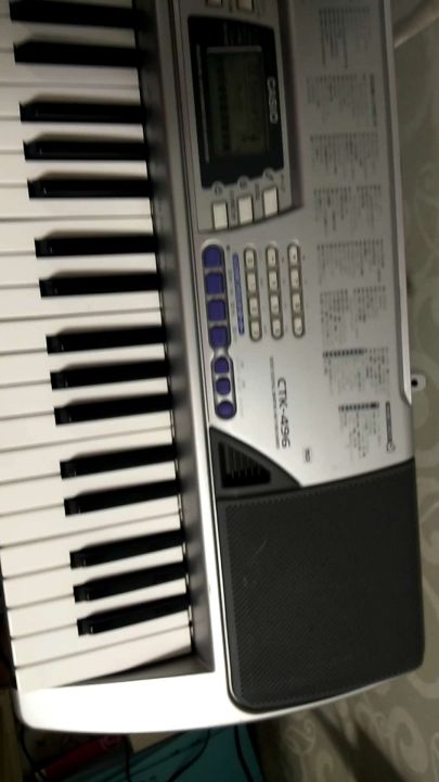 鍵盤楽器 CASIO CTK-496 Amazon.co.jp: CASIO 電子キーボード ベーシックタイプ CTK-496