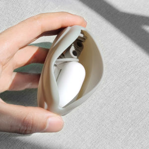 YAFEN Headphone Storage Box Silicone Earphone Data Cable U Disk Organizer Cute Coins Purse Case Bag Home Travel Business Trip