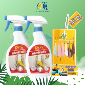 Combo Tẩy Mốc Quần ÁoTẩy Mốc TườngTẩy Mốc Gioăng Cao Su Máy GiặtTẩy Mốc Nệm Gối Siêu SạchTẩy Khe Cửa Ố Đen Dr.C 300ml