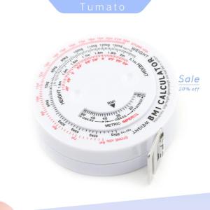 Tumato BMI Body Mass Index Retractable Tape 150cm Measure Calculator Diet Weight Loss Tape Measures Tools