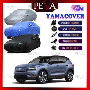 Volvo Rechage EV YAMACOVER Single layer 3 Color Car Cover Full Protection Outdoor Waterproof Penutup Kereta Selimut