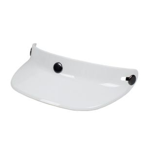 MARINI 3 Snap-Button Motorcycle Helmet Visor Universal Fit Visor Brim Jet Helmet Visor High Quality Brim Attachment Snap-Button Visor Motorcycle Helmet