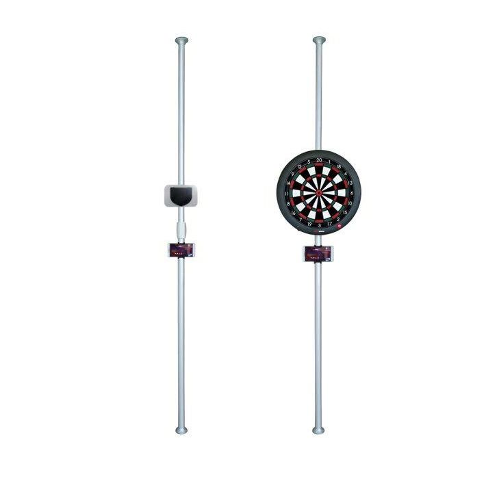 Gran Darts Gran Board Pole Dartboard Stand - Silver