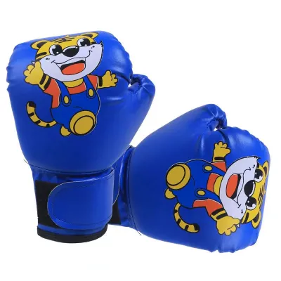 นวมชกมวย นวมชกมวยเด็ก Kids Boxing Glove ถุงมือชกมวย - ลายการ์ตูน