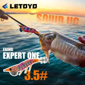 MAJESTICX 18.5g Weight Squid Jig Lure 135mm Length Luminous Glow Artificial Squid Lure Glow Webfoot Design Sea Fishing Lure Sea Fishing