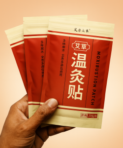 (CHÍNH HÃNG) 5 Túi dán ngải cứu MOXIBUSTION giảm đau cơ do vận động đau bụng kinh tê mỏi tay chân với thảo dược tự nhiên