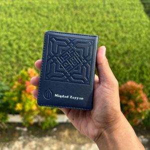 Alquran Kecil Resleting Mina A7 Rasm Utsmani Waqaf Ibtida Free Custom Nama & Buku Dzikir Pagi Petang