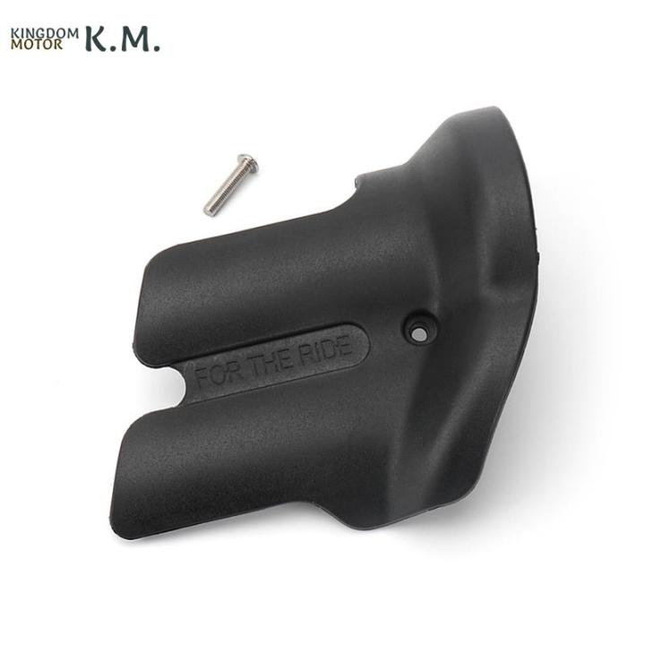 KINGDOM MOTORMotorcycle Curved Exhaust Muffler Pipe Heat Shield Cover