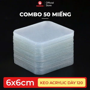 Combo 10 Miếng Dán 2 Mặt Siêu Dính Modeco - Chống Thấm Chịu Nước Siêu Bền Chắc Siêu Chịu Lực - Keo Dày 1.2mm