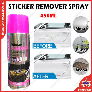 ✨ Naviss Sticker Remover 450ml  Adhesive Cleaning Car Glue Clear Double-Sided Adhesive Removal Remove Car Sticker Label Scrapper 不干胶贴纸 粘胶去除喷雾 粘胶去除剂 Penyembur Pembersih Pelekat Car Care DIY