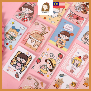 ONNI Cute Mini Notebook Cartoon Pocket Notebook Notepad Buku Nota Comel Children Day Gift Present Kids
