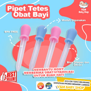 V&M Baby Shop 006 | Pipet Tetes Obat Bayi / Baby Medicine Feeder / Alat Bantu Minum Obat Bayi / Pipet Obat / Perlengkapan Bayi Murah