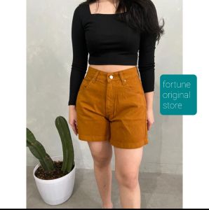 SUMMER HOTPANTS - CELANA PENDEK WANITA - HOTPANTS - CELANA PENDEK JEANS - HOTPANTS JEANS Hot Pants Celana Pendek Jeans Wanita Highwaist celana hotpants jeans wanita Jeans Hotpants HW Non-Stretch OLIVIA KOREAN HOTPANTS JEANS