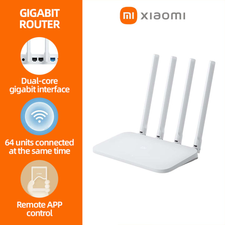 Xiaomi Router 4A 4C gigabit wireless high-speed intelligent WIFI dual ...