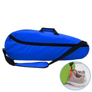 20L กระเป๋าเทนนิสกระเป๋าแบดมินตันไหล่กระเป๋าถือกระเป๋าเบสบอลแบบพกพาความจุขนาดใหญ่3/6 Pack