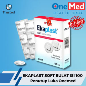 EKAPLAST BULAT Soft Non Woven Plester Bulat Luka isi 100pcs