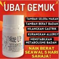 Size up Vitamin Super Gemuk Badan Original Ubat Gemuk Untuk Lelaki Weight Gain Multivitamin Supplement. 
