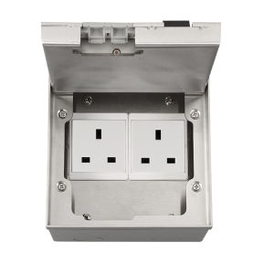 FUNAYA UK Stainless Alloy Flip Cover Sockets MK SG MY Hidden Floor Built-in Desktop Power Electrical Marble Recessed Socket