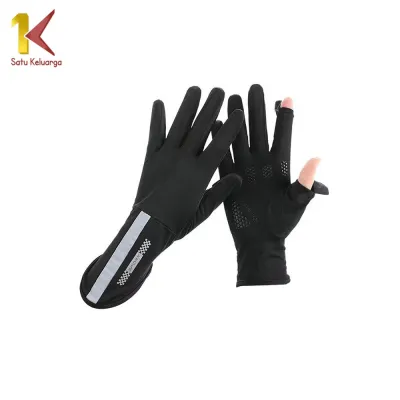 Satu Keluarga Sarung Tangan Anti UV Gloves UPF50+ P636 Sarung Tangan Motor Pelindung Anti Slip