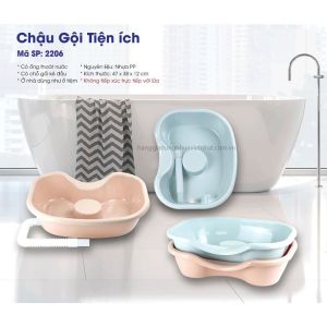 Chậu gội đầu tại giường cho người già bà bầu trẻ nhỏ