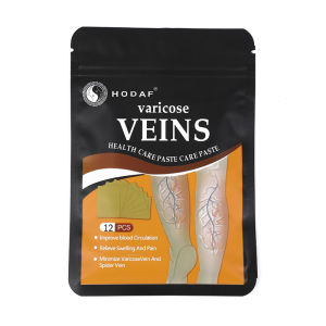 HODAF 12PCS/Pack Varicose Veins Patch Varicos Vein Treatment Treatment of Calf Vascular Protrusion