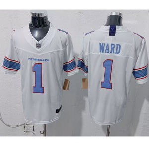 NFL bóng bầu dục Mỹ thế hệ thứ ba Titan thế hệ thứ ba DIKE WAED # Mẫu thêu đắp cao cấp số 17 số 1 số 98