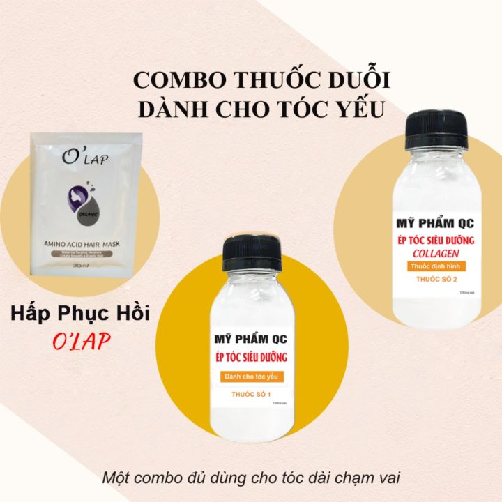 Thuốc duỗi tóc tại nhà - Thuốc ép side không cần dùng nhiệt chứa nhiều ...