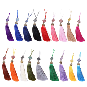 Delicate Handwoven Chinese Knot Pendant Tassels Pendant Charm for Traditional Culture Enthusiasts and Unique Gifts