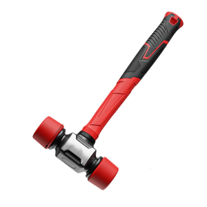 Anti Vibrations Rubber Mallets Hammer With Ergonomic Grip For Tile Installation Crafting And Tent Stake Setting