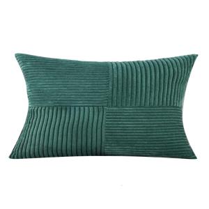 Vải to sợi ném vỏ gối mềm mại plushes vỏ gối ôm sọc sáng giọng cho lứa tuổi nhà Comfort