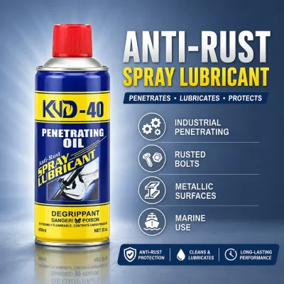 Anti Rust Remover And Panetrating Oil Spray Lubricant 200ml 400ml