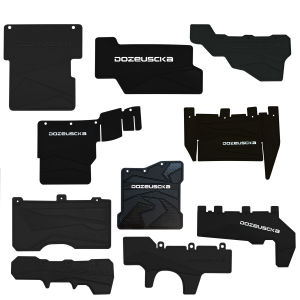 Dozeuscka Mudflap Motor Matic Karpet Lumpur Anti Retak Bahan Premium