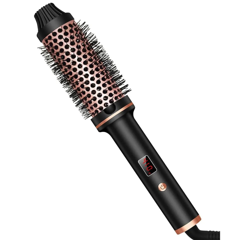 How to use a hot curling brush best sale