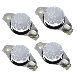 3Pcs KSD301 40/70/85/125℃ Thermostat Thermal Control Switcher 250V 10A Normally Closed Thermostat Temperature Switcher
