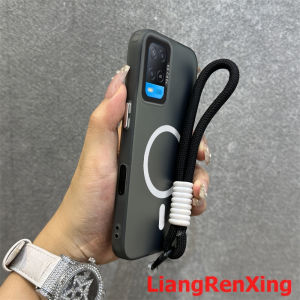 Case สำหรับ Realme C17 7i 8i 9i Realme 8 Pro 4กรัมศัพท์ปลอกฮาร์ด Case TPU ป้องกันกันกระแทกปกการออกแบบใหม่ความงามแม่เหล็กที่มีเชือกเส้นเล็ก CYDTGSBS01